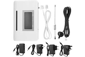 LAZMIN112 Terminal inalámbrico fijo, terminal fijo inalámbrico 100-240 V FWT, llamando GSM SIM, 1900/1800/900/850 MHZ, compatible con servicios de voz internacionales y nacionales (enchufe europeo)