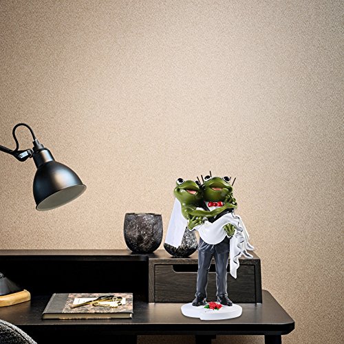 Giftgarden Herr Frosch trägt Frau Frosch Tischdeko Tortendeko - 4