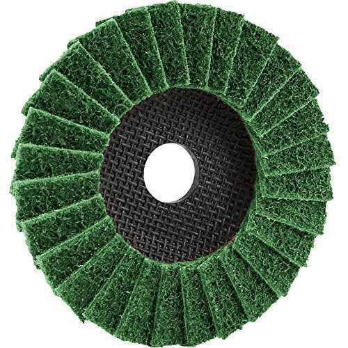 1 Fächerscheibe 125 x 22,23 , Trimfix Fleece-Flap , Polierscheibe, zum Schleifen und Polieren