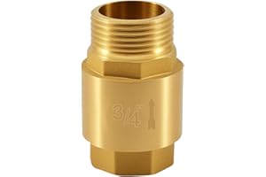 SILKWISH Clapet anti-retour en laiton 3/4