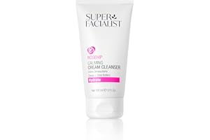 Super Facialist Hydrate Calming Creamy Cleanser- Ultra-Gentle Cleanser & Makeup Remover with Shea Butter, Cocoa Butter & Vitamin B 5 for Sensitive Skin, Hydrating & Vegan Friendly, 150ml