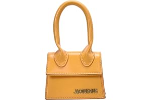 LEOCEE Jacquemus Damen Mini-Krokodil Umhängetasche und Handtasche