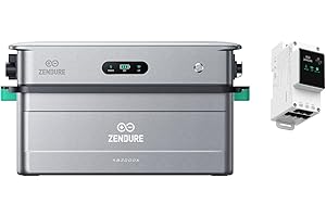 Zendure SolarFlow 2400 AC, KI AC-gekoppelte Energie Management System, 2400W AC Eingang, 2400W Ausgangsleistung, mit 1 AB3000X 2,88kWh, 17,28 kWh Erweiterbare Kapazität, TOU, mit Smart Meter 3CT