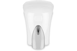 ‎HYPAFOL Hypafol Seifenspender | 1000 ml | Stabiler Kunststoff, modernes Design | Nachfüllbar | Sichtfenster zu Verbrauchskontrolle| abschließbar, leicht zu befüllen | 230x160x120mm für Gastronomie, Toiletten