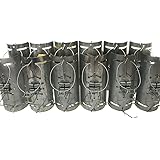Difensori stv152 m Mole Tunnel trappole, Colore: Argento (Confezione da 12)