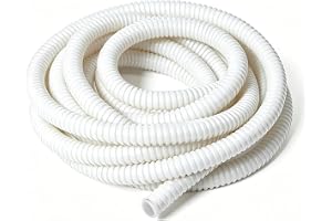 Kondensslang 16 mm x 5 m – flexibel PVC-dräneringsslang för luftkonditionering, UV-beständig, förkortbar, slät innervägg – äv
