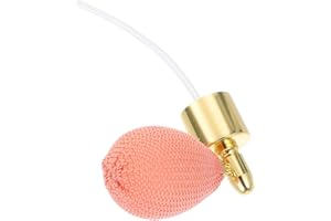 UKCOCO Tête De Vaporisateur Distributeur De Parfum Paquet à Gaz Calibrée 18 Mm Compatible Flacons Vaporisateur Usage Parfum Remplacement Finitions Dorées