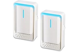 KSLDNZMA 2 Pack Air Purifier Plug In,Filterless Mobile Air Ionizer,Negative Air Ionizer for Home Use,Quiet Operation Air Freshener for Home,Kitchen,Office,Portable Mini Air Cleaner for Pets,Smoke Dust,Odor
