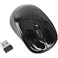 Targus Wireless USB Laptop Blue Trace Mouse with Dual-purpose Design and Ergonomic Shape, Black (AMW50EU)