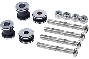 TCMT Kit de quincaillerie pour Harley H-D Sportster XL détachable Sissy Bar 2004-2017