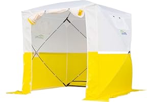 Goutime Tentes instantanées,2x2m Imperméable Barnum pliant de camping,Multifonction Tentes D'ActivitéS, tonnelle pliante，tente de travail pop up Tente Pliante de Jardin ，Auvent Pliable pour Camping