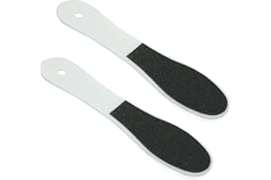 SZCXDKJ 2 Pieces Double-Sided Foot File Foot Rasp File Dead Skin Remover Foot Scrubber Hard Skin Remover Foot Care for Wet and Dry Cracked Feet
