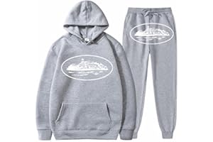 DUOROUPUTAO Survetement Homme Jogging Sportswear Femme Sweat Sport Hooded et Pantalon 2 Pièces Tenue à Capuche Longues Doux Décontracté