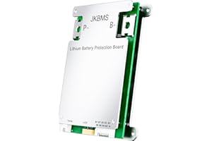 JKBMS Smart BMS 4S-8S 12V-24V 40A 0.4A Équilibrage Actif avec Bluetooth Intégré et RS485, Carte de Protection pour Batteries Li-ION, LiFePO4 et LTO Lithium (JK-BD4A8S4P)