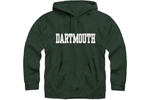 Ivysport Hooded Sweatshirt, Classic Logo, Premium Color Heavyweight Cotton - Hunter Green - Large