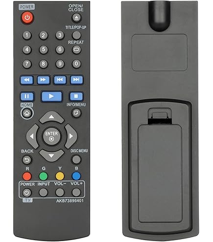 VINABTY AKB73896401 Replaceent De La Télécoande Pour LG Disc DVD Player Blu-Ray Hoe Cinea