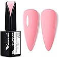 VENALISA 15ml Gel Nail Polish from BELLE GAGA Light pink Color Soak Off UV LED Nail Gel Polish Nail Art Starter Manicure Salon DIY at Home, 0.53 OZ