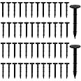 HASTHIP® 50 Pcs Landscape Staples for Securing Landscape Fabric, Ground Cover or Drip Irrigation Tubing, Anti-UV Plastic Garden Stakes Staples Securing Pegs (11cm)