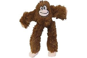 GLORIA LO MEJOR PARA TU MEJOR AMIGO Peluche para perros GLORIA - Tamaño 21 cm - Peluche Mini Miza - Juguete para perros - Peluche con sonido - Textura suave - Muy resistente - Ideal para perros pequeños - Color marrón