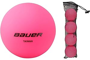 NIKE Bauer 1046641 Cool Pink Hockey Ball (4 Stück)