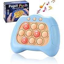 AIPINQI Giocattolo Pop Game Light Up Fidget, 999 Livello Quick Push Game, Whack A Talpa Game, Decompressione Breakthrough Puzzle Pop Game Machine, Modalità Di Gioco Multiplo Giocattolo Per 3 Anni