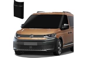 ‎MAXEARN MaxEarn für VW Caddy Auto Windschutzscheiben Abdeckung, 600D Wasserdicht Sonnenschutz Frontscheibe Thermomatten, Blackout Anti-UV/Frost/Ice/Staub Wrap Cover für VW Transporter