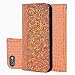 Produktbild Handy hülle Tasche Leder Flip Case Brieftasche Etui Schutzhülle für Apple iPhone X XS/XR/XS MAX/5G 5S ES/6G 6s/6 Plus/7G 8G /7Plus /8Plus hülle,5 Farben (6 Plus(5,5"), Orange)