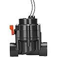 GARDENA irrigation valve 24 V: Automatic irrigation control, self-cleaning fine filter, manual opening/closing of the valve (1278-20)
