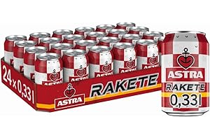 ‎ASTRA Astra Rakete Biermischgetränk, Dose Einweg (24 x 0.33 l), Sortenreines Dosen-Set