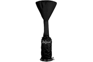 Zelsius - Housse de protection pour parasol chauffant, env. Ø 70 x (H) 252 cm, housse de protection pour radiateurs, pyramide et plus encore.