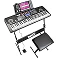 RockJam Kit pianoforte tastiera RockJam a 61 tasti con display touch
