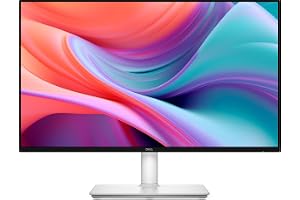 Dell 24 Plus Monitor - S2425HSM, Full HD (1920x1080), 144Hz, IPS, 1ms MPRT, AMD FreeSync, 99% sRGB, Height Adjustment, Built-in Speakers, 2 HDMI, 3 Year Warranty, White