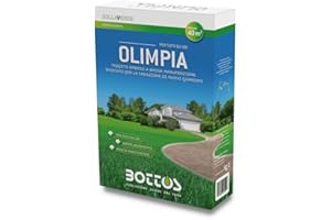 GENERICO Semente per Prato 'Olimpia' per Zona Semi/soleggiata 1KG - Zollaverde Bottos