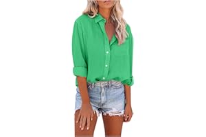 HOLANGELA Lockere Bluse Damen Oversize Oberteile Freizeit Beiläufige Tunika Halb Bluse Sexy Oberteile Große Größen Long Shirts Damen Herbst Lässige Übergröße Tunika