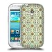 Produktbild Head Case Designs Damast Mit Blumen Majolika Drucken Soft Gel Hülle für Samsung Galaxy S3 III mini