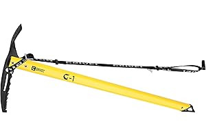 Grivel G1 Yellow ice axe c/Long EVO 66cm CE Unisex Adults
