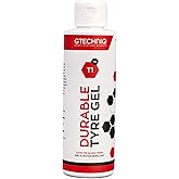 Gtechniq T1 Durable Tyre Gel for Car Tyre Shine, Car Wheel Cleaner Repels Water, Dirt and Grime, Restores Tyre Black Finish, 