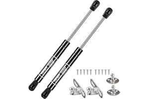 Vepagoo 2 X Muelles de Gas 190MM/90N 9KG, Amortiguador Gas para Cama Canape, Puerta Cocina Slow, Maletero, Armarios, Muebles de TV