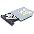 Laptop Internal Super Multi 8X DVD+-R DL Writer, for Lite-On PLDS DVD-RW DA8AESH DA-8AESH-24b DA-8AESH11B, Dual Layer 24X CD-RW Burner, Notebook PC Tray-Loading 9mm Slim SATA Optical Drive Replacement