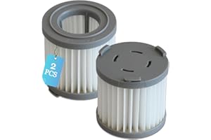 FUKMORY 2 Piezas Filtro Compatibles con Conga Cecotec Rockstar 500 Aspiradora, Filtros para Lexy Jimmy C53T JV51 M52 CJ53 CB100 PD506