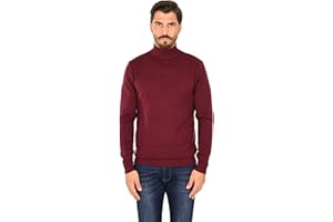 Ciabalù Dolcevita Uomo Lana e Cashmere Mezzo Collo Lupetto Sottogiacca Sottile in Lana Rasata