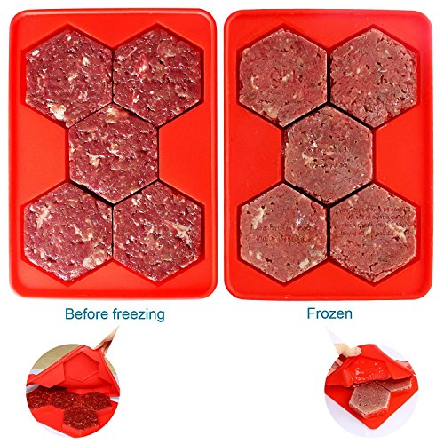 MUZIYU Burger Master Silikon Burgerpresse Perfekte für Burger, Hamburger, Cheeseburger, Frikadellen, Patties, antihaftbeschichtet - 2