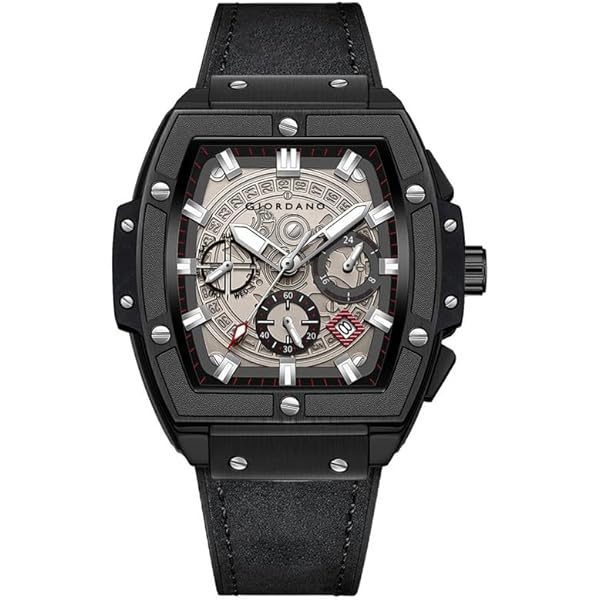 SCUDERIA No.100〜No.145 Ferrari Scuderia Chronograph Black Dial Brown Leather Mens Watch