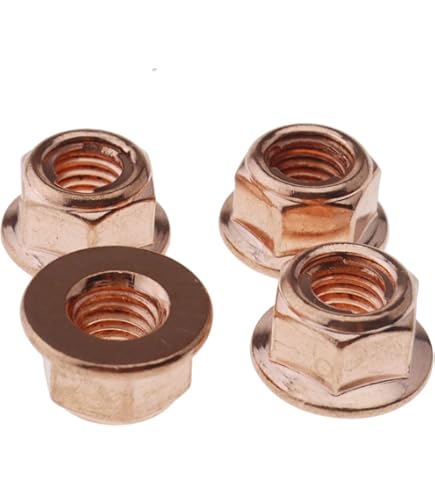 Kit Bulloni Collettore Scarico In Titanio - 12 Pezzi M8/M10, Per Auto E Moto - Foto 2