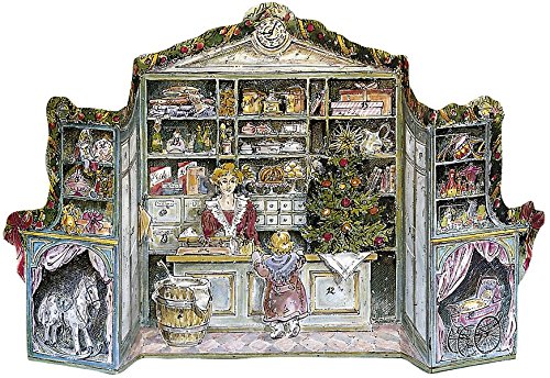 Preisvergleich Produktbild "Kaufladen" Adventskalender zum Aufstellen