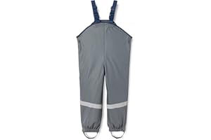 Playshoes Fleece-Bib Shorts - Pantalones Impermeable Unisex niños