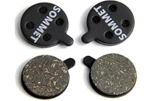 SOMMET 2 Coppie Pastiglie Freno a Disco Semi-Metallico per Zoom DB-280/350 / 450/550 / 650 / Alongha SNG/Apse/Artek Apollo/Shockwave/X-Rated