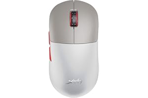 Xtrfy M8 Wireless, bezprzewodowa, ultralekka mysz do gier, zoptymalizowana pod kątem e-sportu, radio 2,4 GHz, wyjątkowo niski przód dla większej precyzji, ładowalna, retro