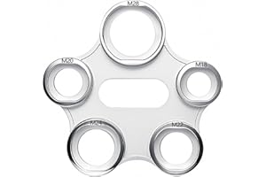 Elsrantor Aireador Grifo Universal, Llave de Montaje de Aleación de Zinc, Llaves de Extracción Aireadores de Filtro, 10 Tamaños, para Repuesto de Filtros de Baño y Cocina M16/M18/M20/M22/M24/M28