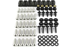 Xitomer Motorbike Stainless Steel Full Sets Fairing Bolts Kits Fit for YZF-R125 2008 2009 2010 2011 2012 2013 2014 2015 2016 2017 2018,Mounting Kits Washers Bodywork Screws